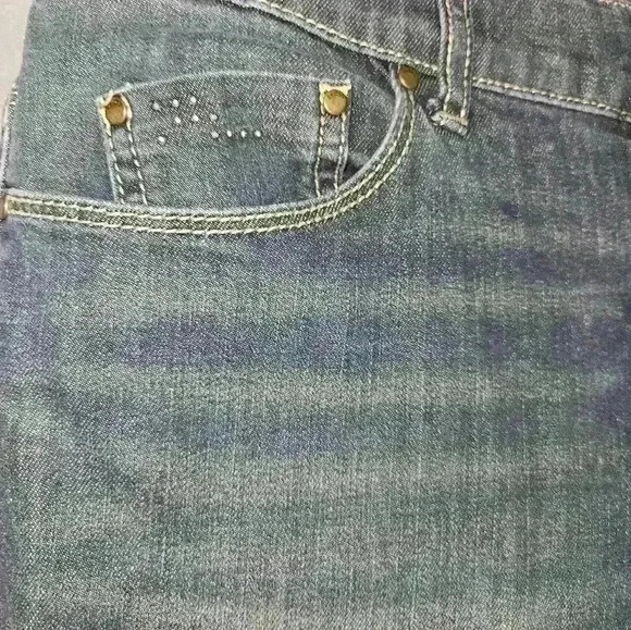 Chico's Platinum Womans Jeans Size 00 Regular - Picture 4 of 14